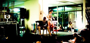 Surreal Image of the Day:  Nappy Riddem @ the G40 Summit