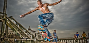 Skateboard Mansion to Baños Publicos